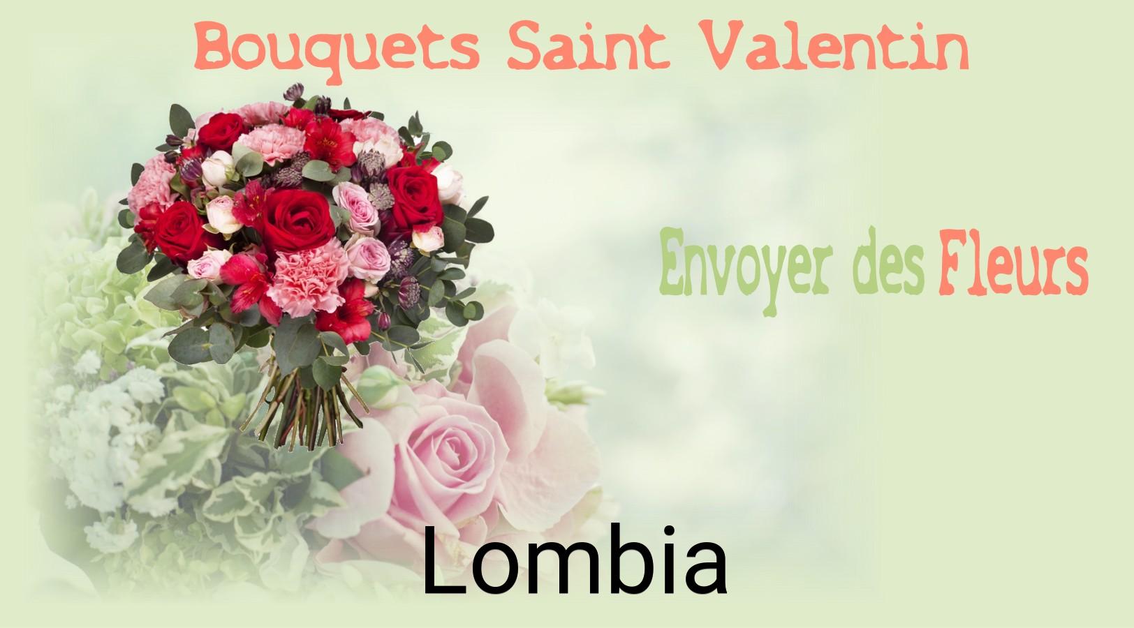 Roses de Saint-Valentin livrées à Lombia